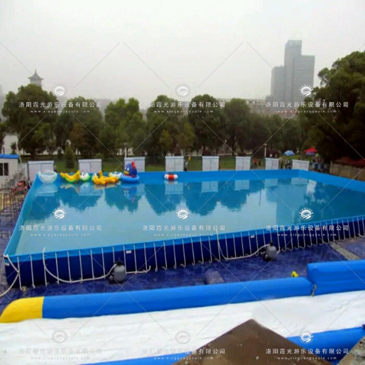 廉江大型支架游泳池